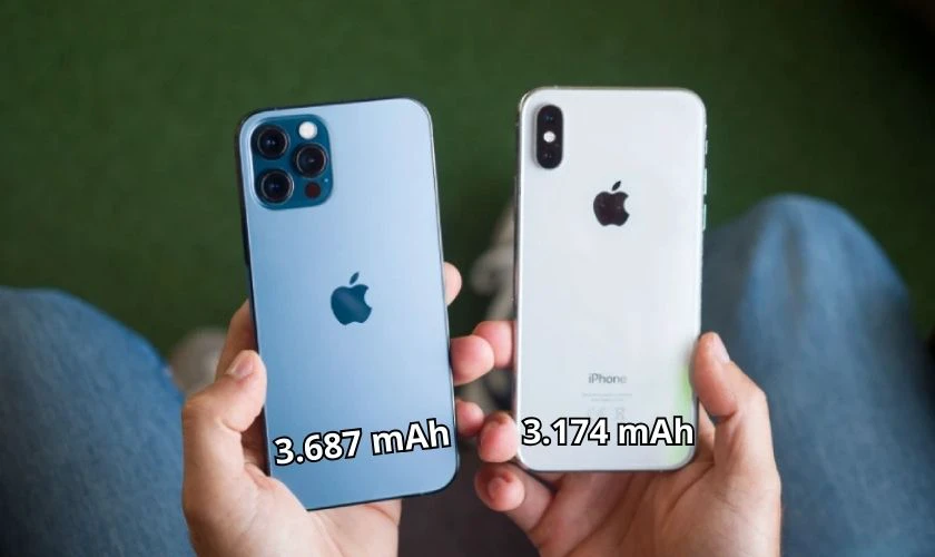 So sánh iPhone Xs Max và 12 Pro Max về pin sạc: Chênh lệch không quá nhiều